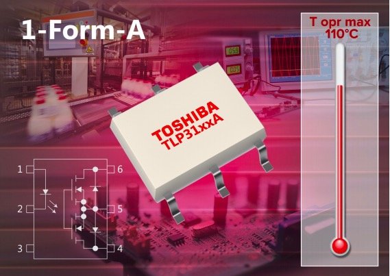 Toshiba annonce trois nouveaux photorelais à courant élevé